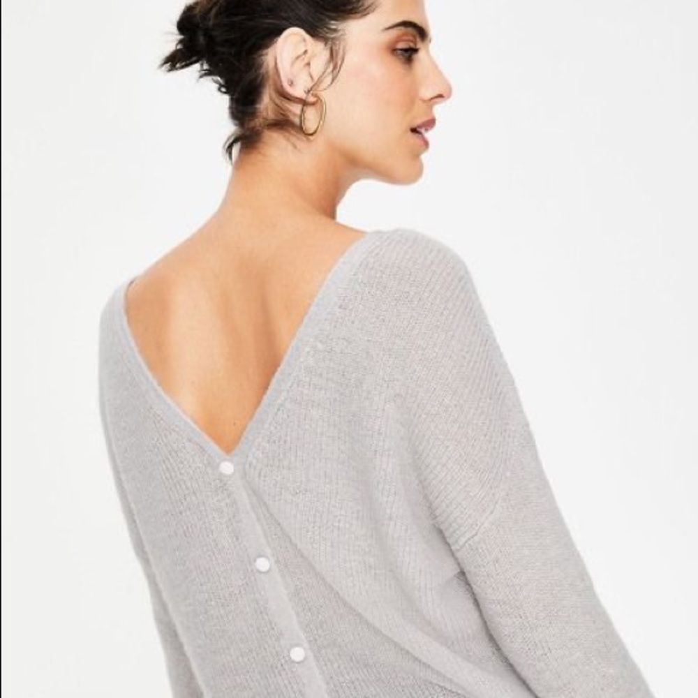 Boden sweater grey large